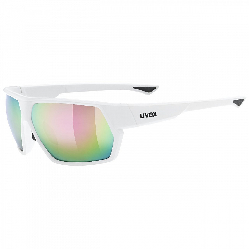 Очки солнцезащитные UVEX sportstyle 238 white matt/mir.pink белый матовый/розовый