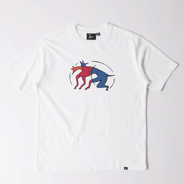 Футболка BY PARRA The zoomies t-shirt WHITE