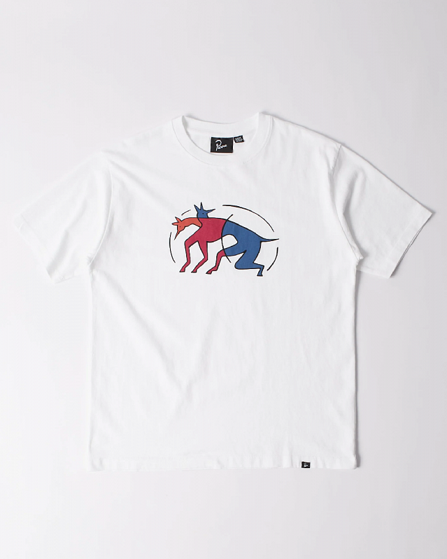 Футболка BY PARRA The zoomies t-shirt WHITE