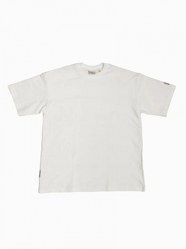 Футболка THE BAD FRIENDS Basic left sleeve logo 200гр экрю