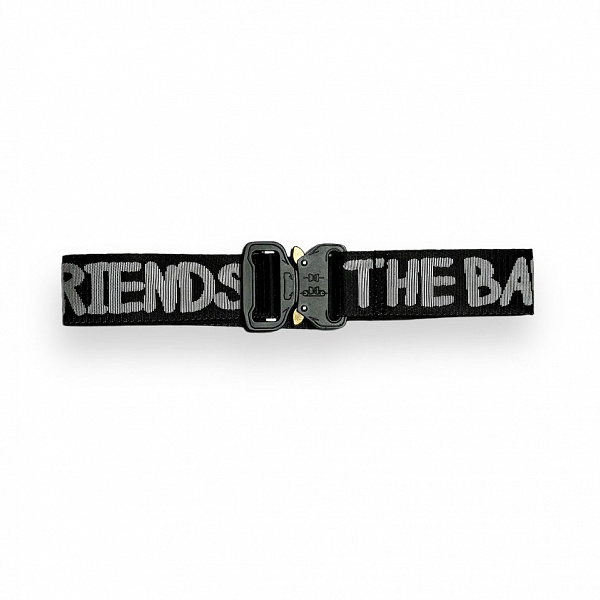 Ремень THE BAD FRIENDS Cobra logo sling черный