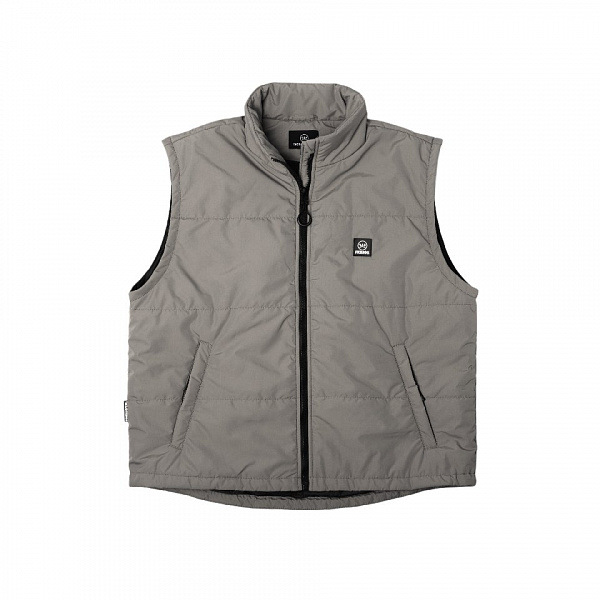 Жилет THE BAD FRIENDS Basic серый нейлон