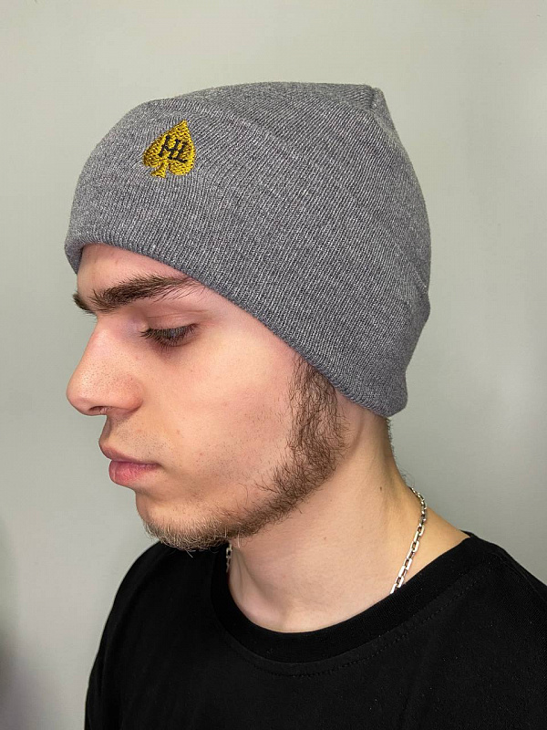 Шапка HARD LUNCH бини B-U-11 HL graphite melange