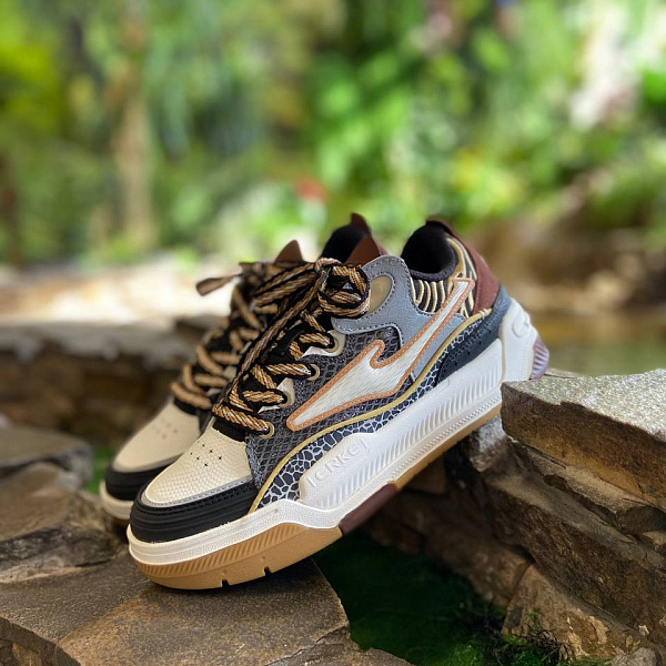 Кеды ERKE M.Skateboard low shoes black/grey черный/серый