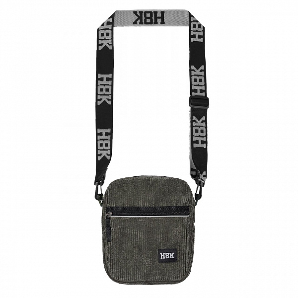 Сумка мессенджер HOOK «Вельвет» Анкл зеленый