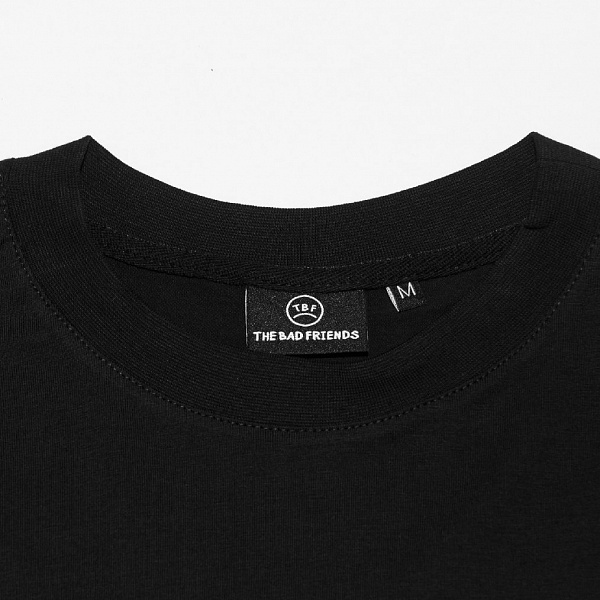 Футболка THE BAD FRIENDS "Тюмень Уличная" 200гр черный
