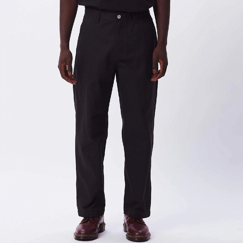 Брюки OBEY HARDWORK CARPENTER PANT BLACK