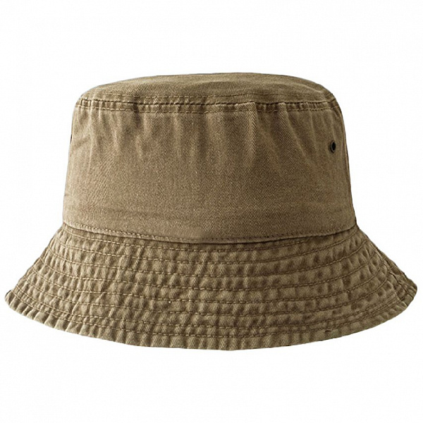 Панама Street Caps из стираного хлопка хаки