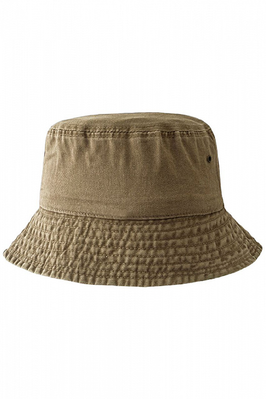 Панама Street Caps из стираного хлопка хаки
