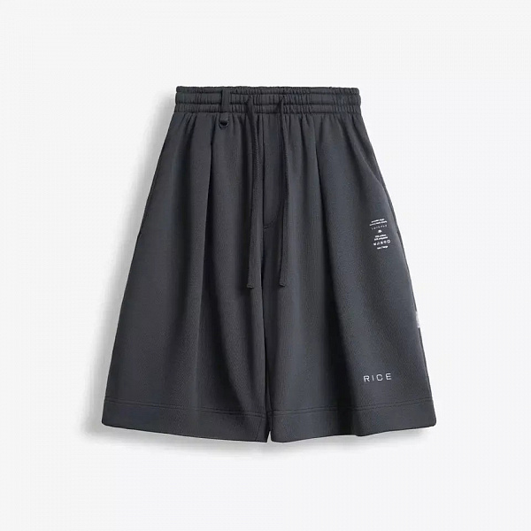 Шорты RICE KINOMO SHORTS OVERSIZE/GRAFIT tall