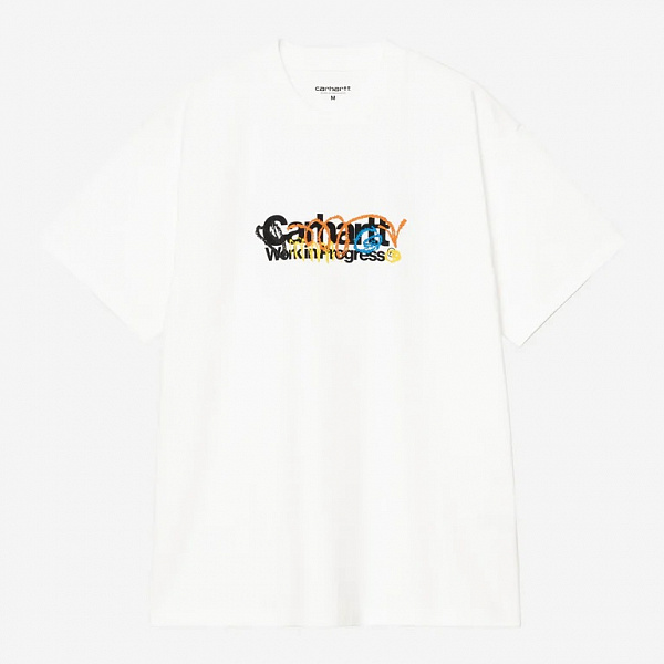 Футболка CARHARTT WIP S/S Primary T-Shirt WHITE