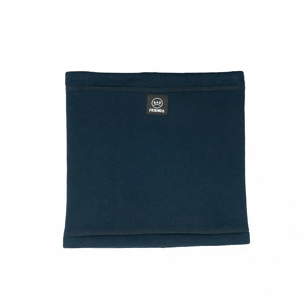 Шарф THE BAD FRIENDS Баф  BAF 01 футер темно-синий