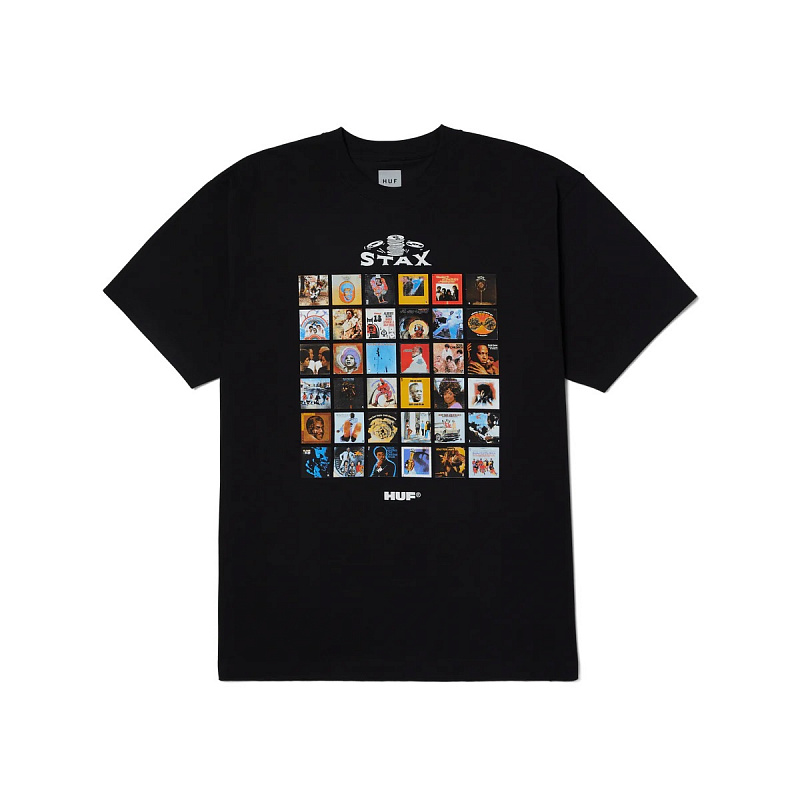 Футболка HUF SOULSVILLE USA S/S TEE BLACK
