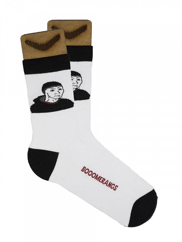 Носки BOOOMERANGS (Думер) Белый