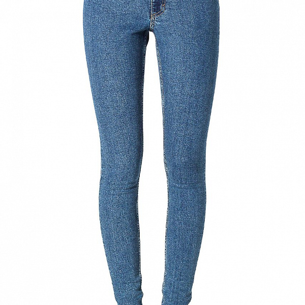 Джинсы (Slim) Женские Cheap Monday High Skin Blue Love BLUE