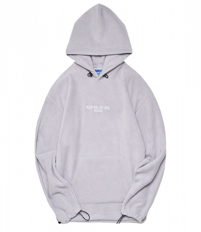 Худи WOLEE "Fleece" Grey