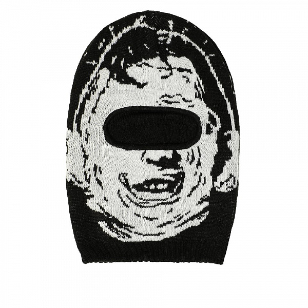 Балаклава HUF LEATHERFACE BALACLAVA BLACK