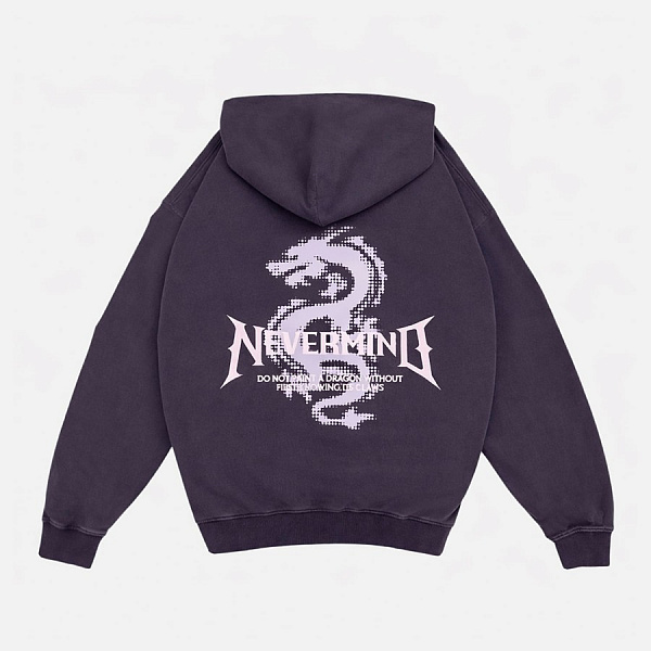 Худи NVM «Dragon», фиолетовый