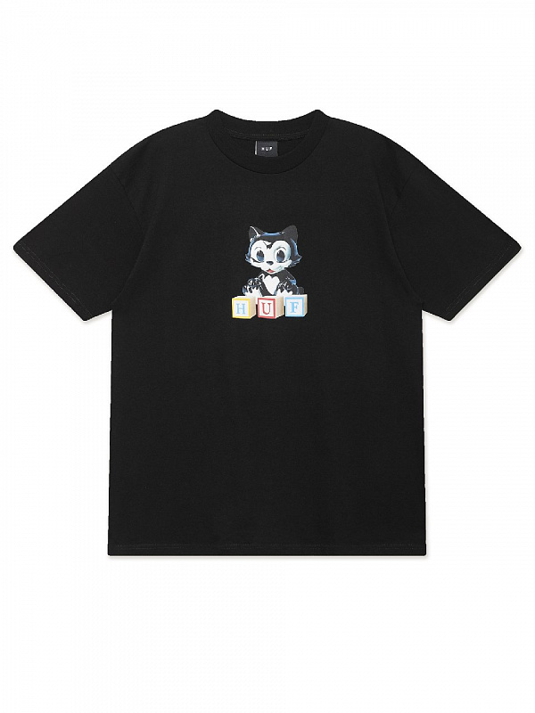 Футболка HUF BLOCKS S/S TEE BLACK