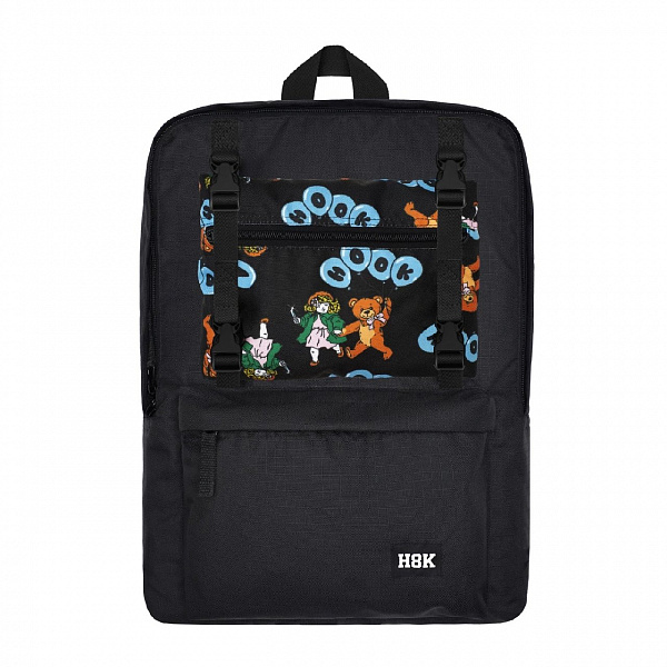 Рюкзак HOOK Мпокет «Шарики» черный