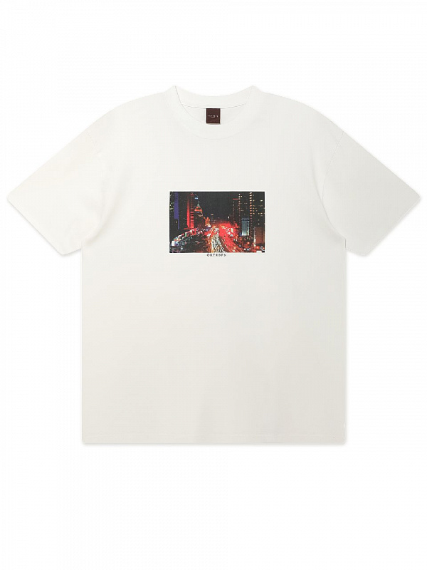 Футболка ОКТЯБРЬ ARBAT TEE WHITE