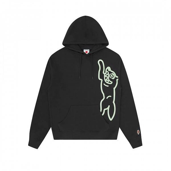 Худи ICECREAM VERTICAL JUMBO RUNNING DOG HOOD BLACK