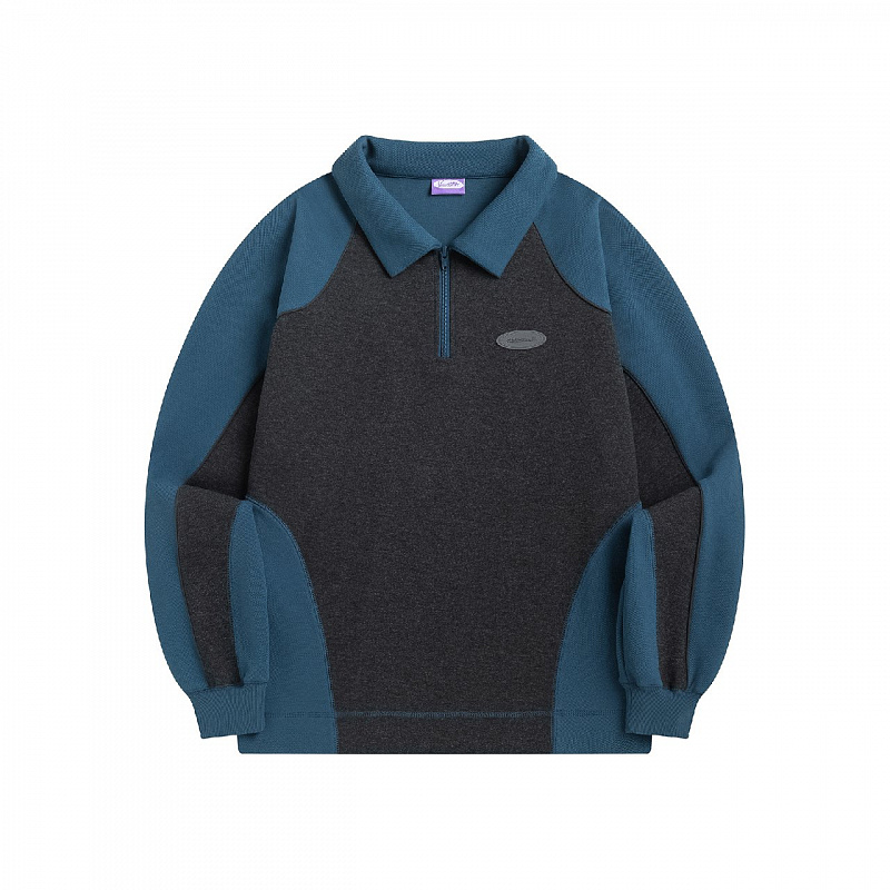 Свитшот YMKA SHIX Puff College star темно-синий/черный