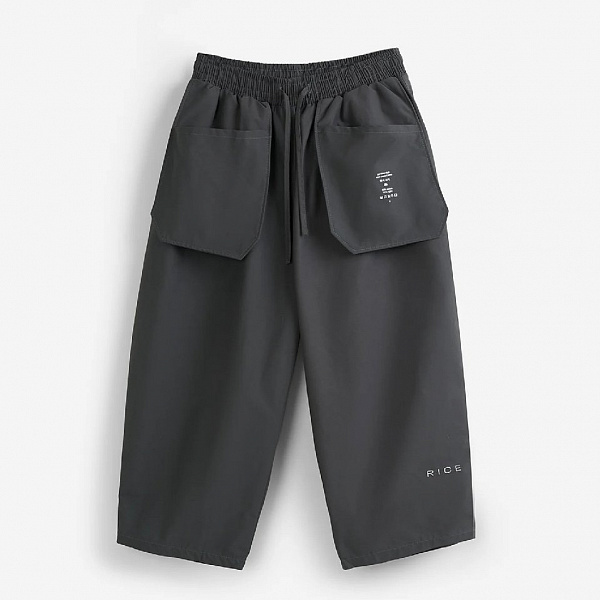 Брюки RICE OPEN POCKET PANTS GRAFIT