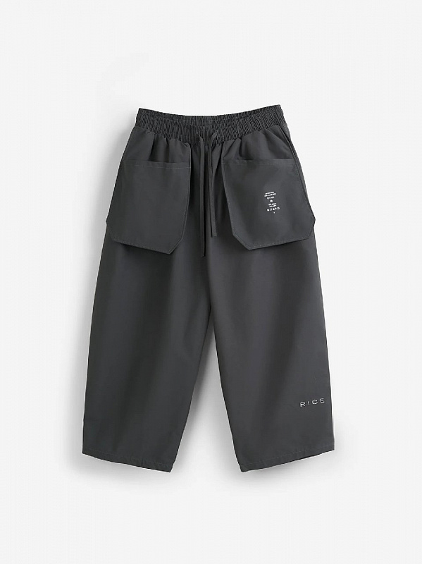 Брюки RICE OPEN POCKET PANTS GRAFIT