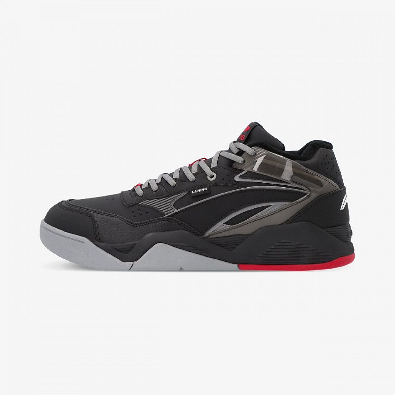 Кеды мужские LI-NING LN BBS Men's low shoes black/red черный/красный