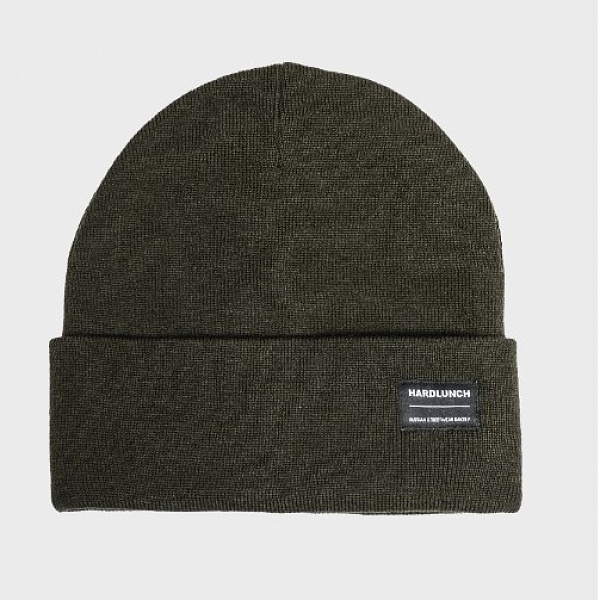 Шапка HARD LUNCH Beanie classic хаки