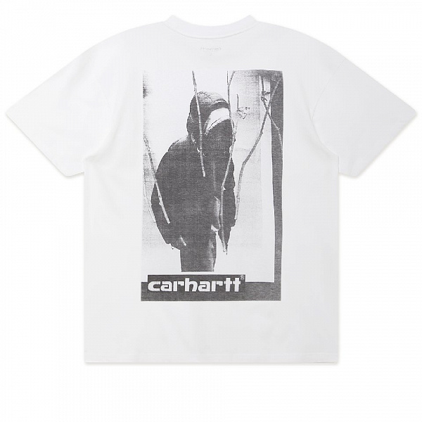 Футболка CARHARTT WIP S/S Archive Script T-Shirt WHITE