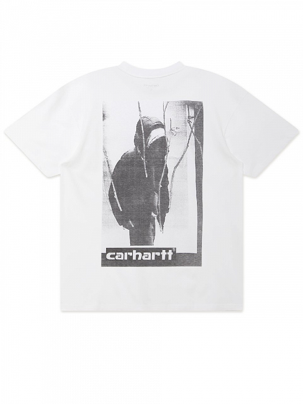 Футболка CARHARTT WIP S/S Archive Script T-Shirt WHITE