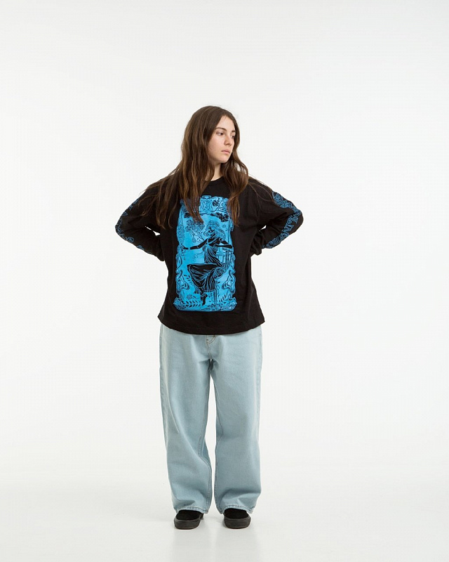 Лонгслив Postaments "Damsel" Black