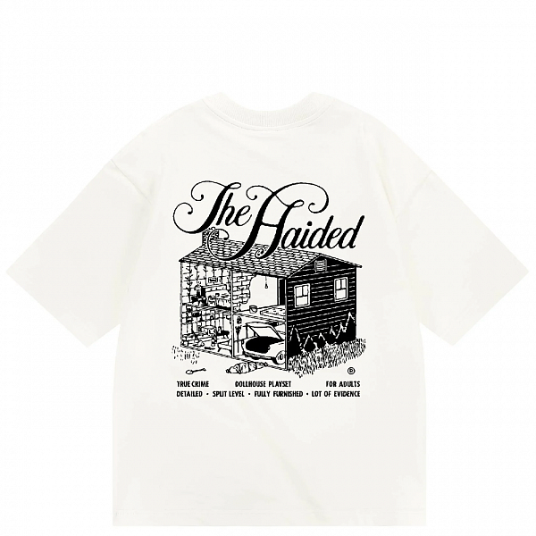 Футболка HAIDED TRUE CRIME HW TEE ecru