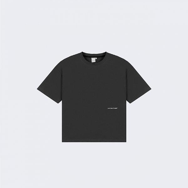 Футболка UNIFORM Boxy темно-серый