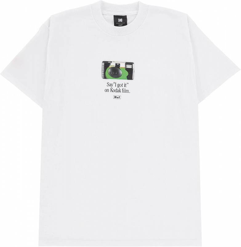 Футболка HUF POWER FLASH S/S TEE WHITE