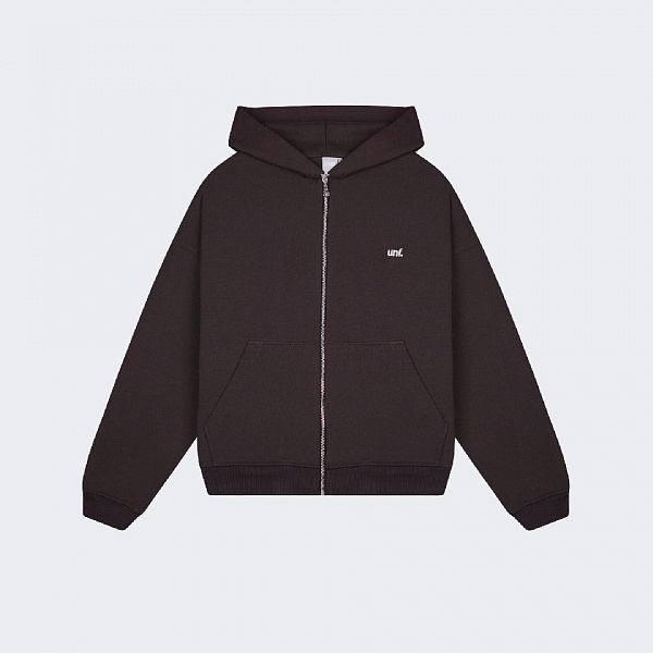 Худи UNIFORM Heavy Zip unf. коричневый