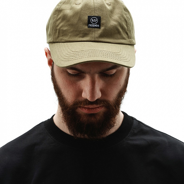 Кепка THE BAD FRIENDS Cassis хаки
