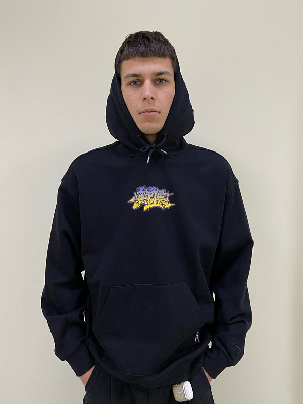 Толстовка LI-NING PO Knit Hoodie Men's jumper черный