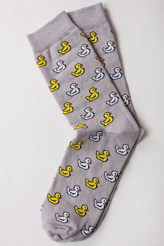 Носки ЗАПОРОЖЕЦ Утята (Серый (Светло-Серый)