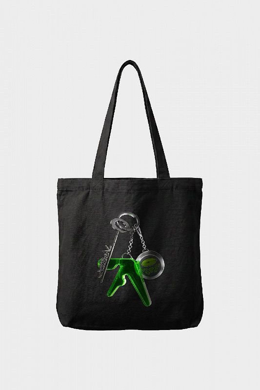 Cумка шопер SHMOT "APHEX KEYCHAIN", черный