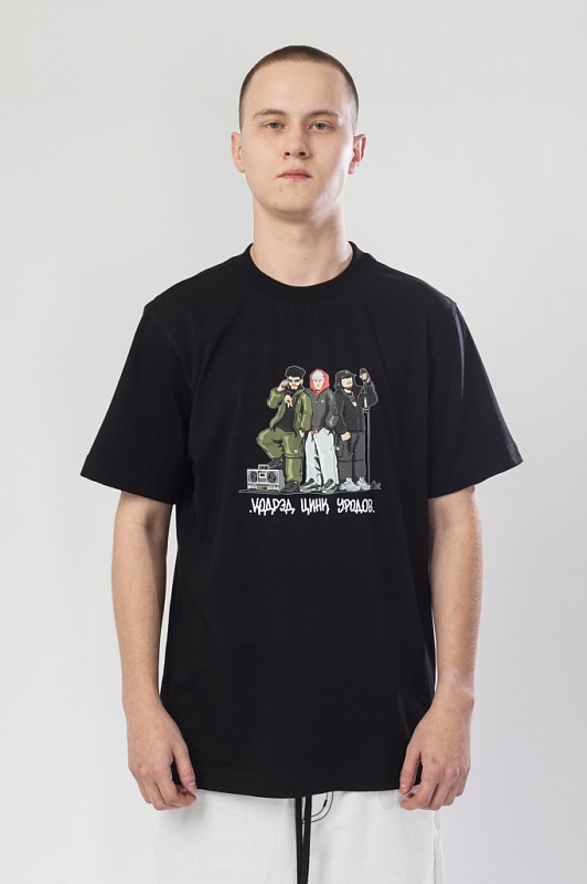 Футболка CODERED Regular CODERED X Цинк Уродов Черный