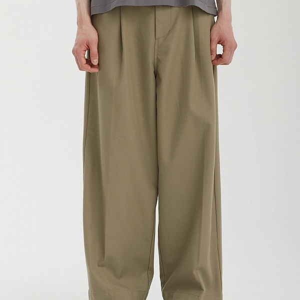 Брюки OBEY (Baggy fit) OLIVER PLEATED PANT MERMAID