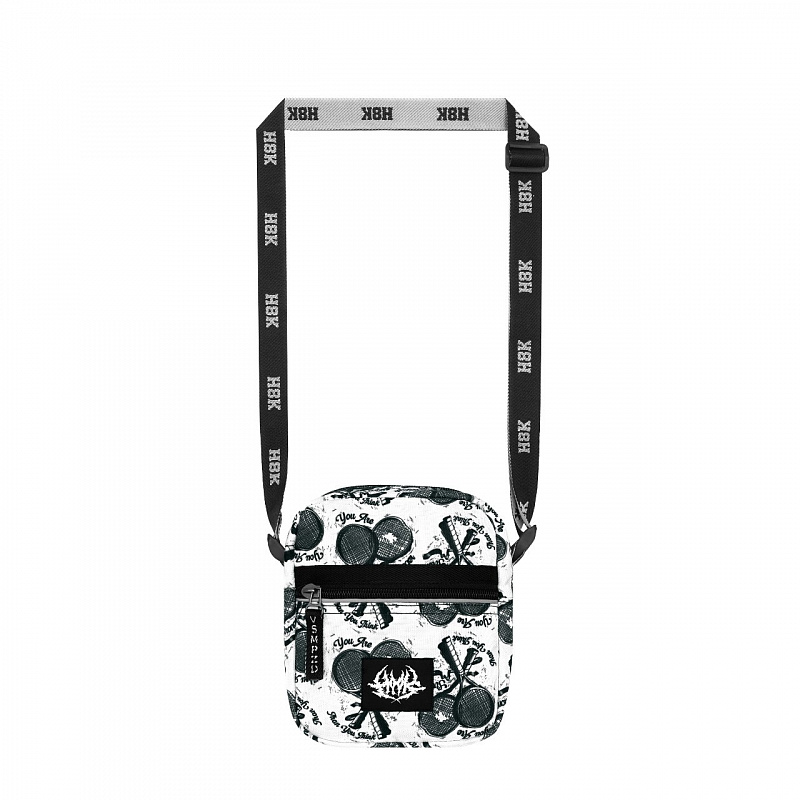 Сумка мессенджер HOOK «Матчпоинт» смол черный