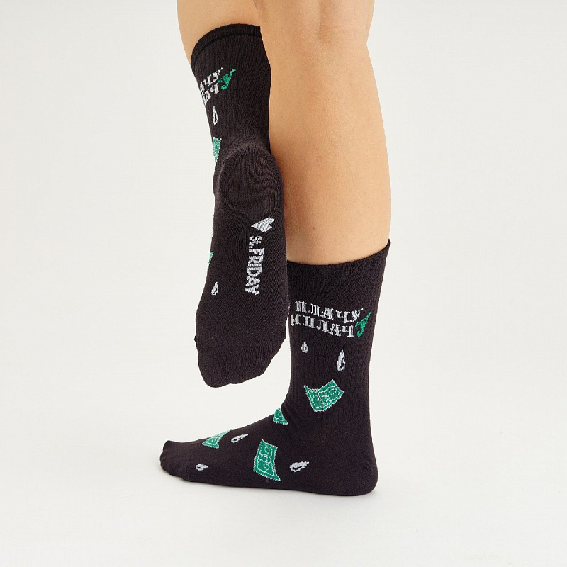 Носки спорт ST.FRIDAY SOCKS Плачу и плачу