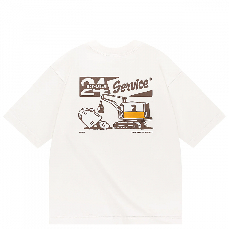 Футболка HAIDED DECONSTRUCTION HW ecru