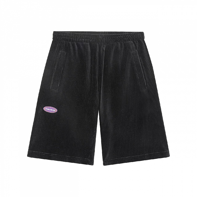 Шорты YMKA SHIX велюровые черный
