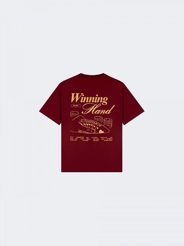 Футболка UNIFORM All in Win Hand бордовый