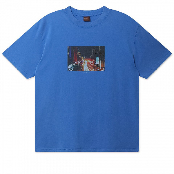 Футболка ОКТЯБРЬ ARBAT TEE ROYAL BLUE
